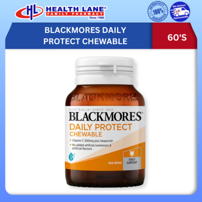BLACKMORES DAILY PROTECT CHEWABLE 60'S